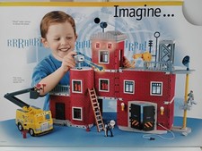 Imaginext fire station Fisher Price in original box