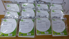 1200 x CD DVD Plastic Sleeves Wallets 120 Micron High Quality Cover Empty Sleeve