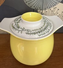 Mid Century POOLE POTTERY Lucullus Thyme Robert Jefferson lidded Casserole. VGC