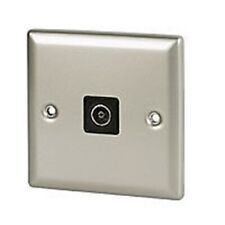 Volex TV Skt Wht Ins Satin