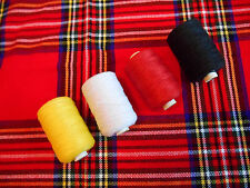 BAGPIPE MAINTENANCE THREAD HEMP - YELLOW, BLACK, RED,WHITE.