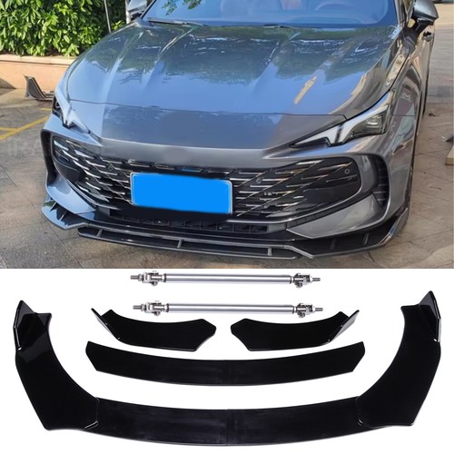 Gloss front bumper lip - front,