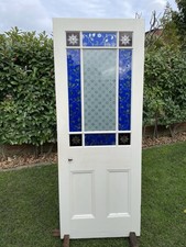 Reclaimed internal glass timber wooden door