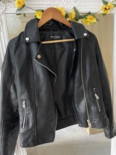 Ladies PVC Biker Jacket