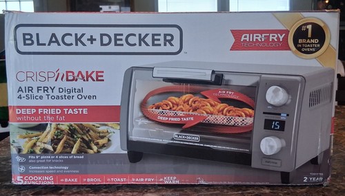 New black decker - 4-slice, crisp