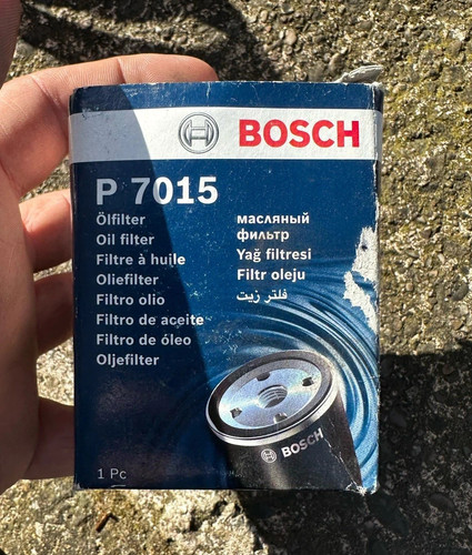 Bosch p7015 oil filter - filter, paper