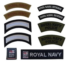 Royal Navy Shoulder Titles -