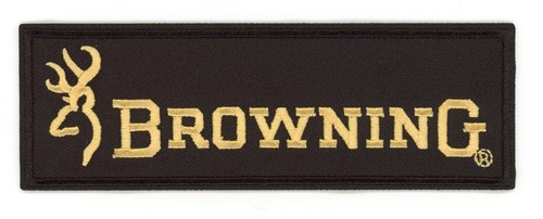 Browning vintage firearm patch - vintage,