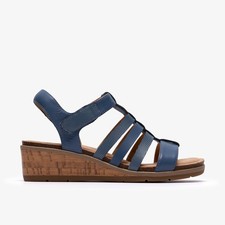 Clarks Womens Kacha Step Denim