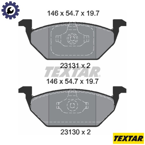 Brake pad set disc - pad,