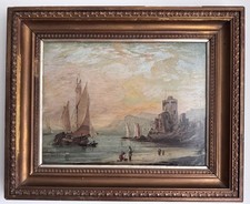 Antique19thC oil painting on