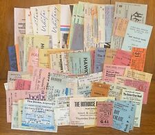Original Concert Tickets