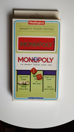 Vintage monopoly magnetic - monopoly,