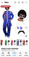 Adult Blue Sergeant Pepper