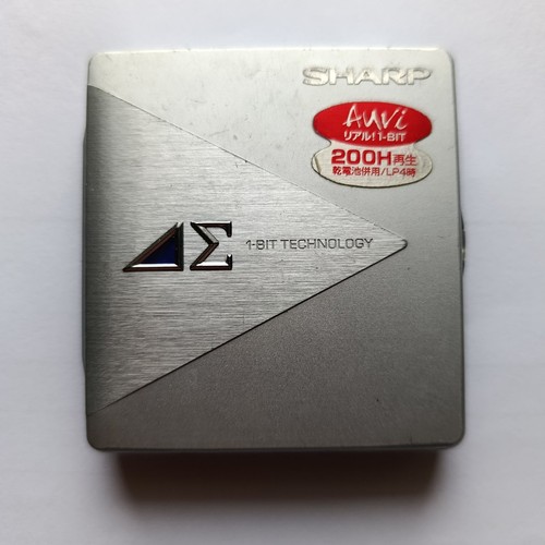 Sharp minidisc player - player, md-ds5-