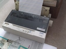 Epson LX300 Colour/Black 9 pin Dot Matrix Printer #1(fully tested) 240v.