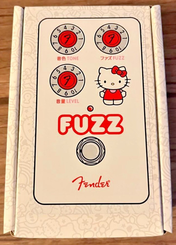 Fender hello kitty fuzz - kitty,