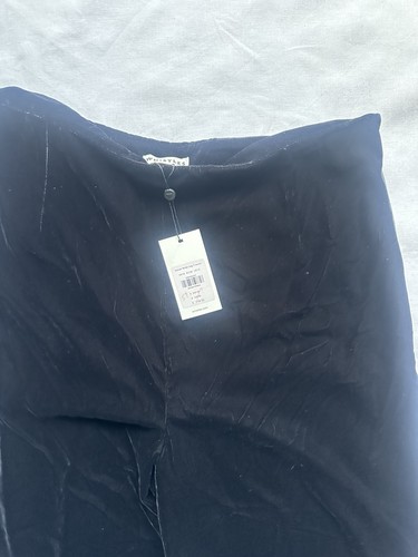 Whistles black velvet trousers - velvet,