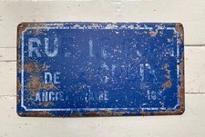 Genuine French Enamel Road /