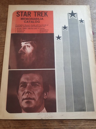 Star trek catalog memorabilia - trek,