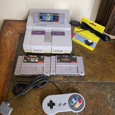 Super Nintendo SNES Console