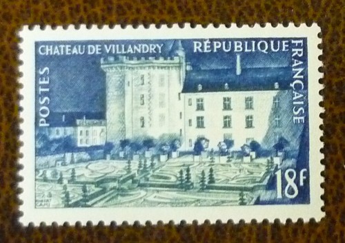 France 1954 18fr - , villandry