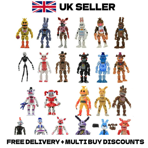 6pcs fnaf action figures - 5-6pcs,