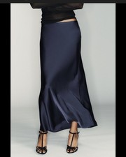 Zara MIDI Satin High Waist