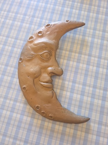 Vintage ceramic moon wall - moon,
