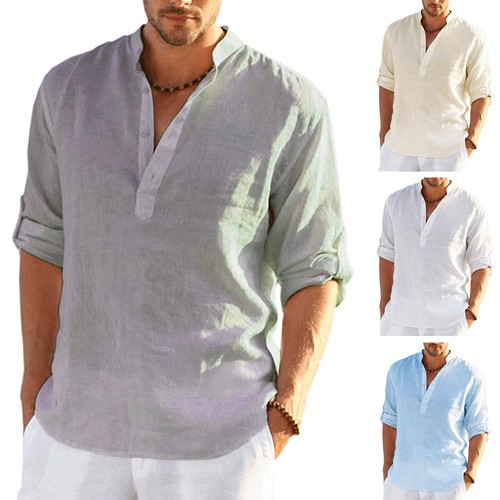 Mens cotton beach shirts - mens,