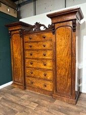 Victorian Gentleman's Compactum Wardrobe