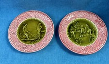 Villeroy & Boch Fairy Tale Plates x2 Elves Art Nouveau 1900’s Form 701. Germany