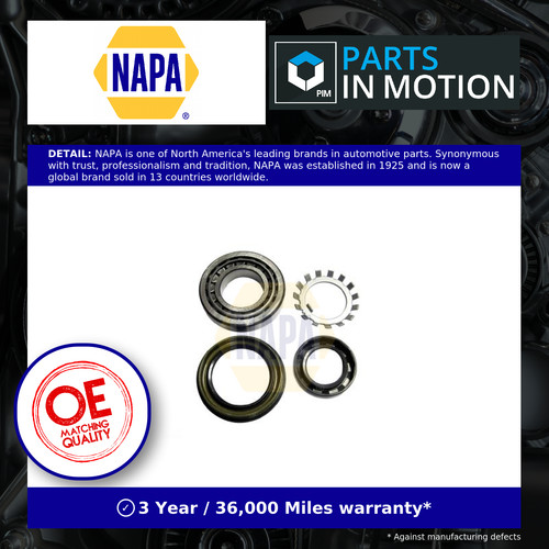Wheel bearing kit - kit, fits