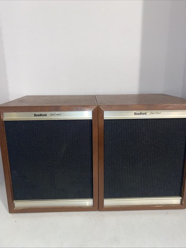 Vintage bradford speakers pair - vintage,
