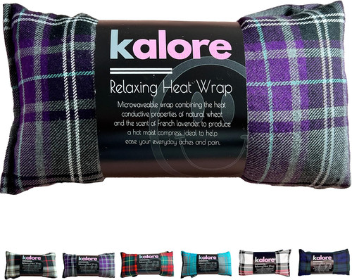 Koddle purple tartan heatpack - purple,
