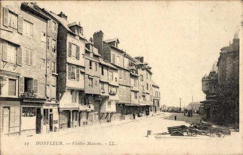 Cpa honfleur calvados - cpa,