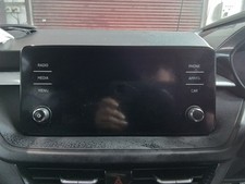 SKODA FABIA AUDIO & SAT NAV DISPLAY SCREEN