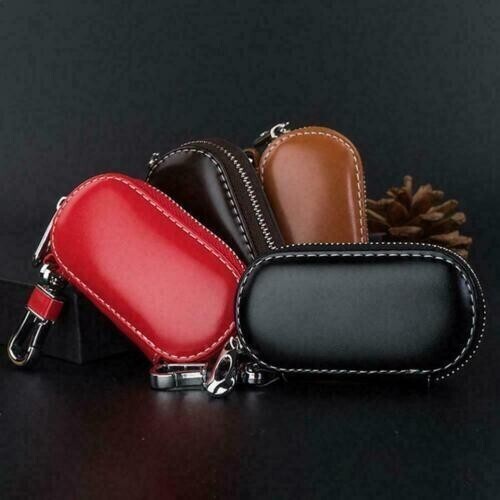 Leather car key fob - pu,