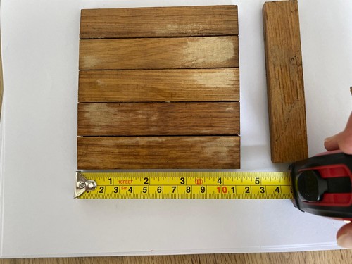 Reclaimed wood parquet finger - wood,