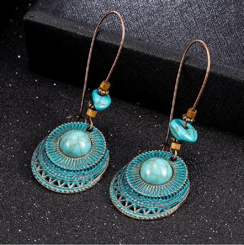 Vintage boho long dangle - vintage,
