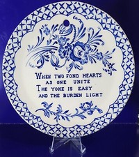 Royal Crownford Bronstone Staffordshire England Single Plate Decor FREE SHIPPING