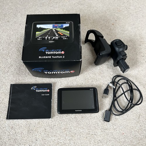 Blue tomtom fiat 500 - tomtom, 2