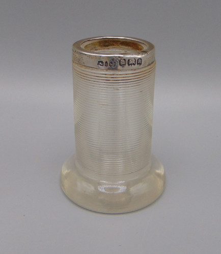 Antique small glass match - small,