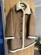 Worn Once heavy Zara shearling