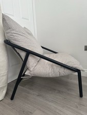 Lizetta Sling Chair - Accent chari with Plush foam cushioning - soft upholstery