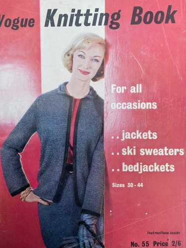 Vogue knitting book - no., 55