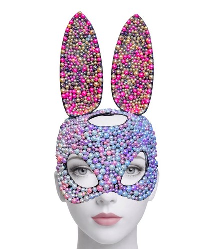 Faux leather bunny - leather, with