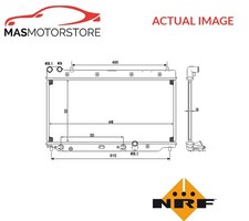 ENGINE COOLING RADIATOR NRF