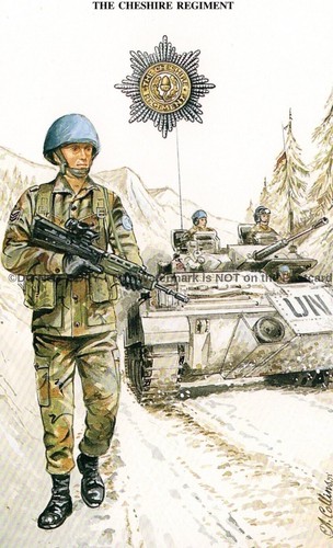 The cheshire regiment - regiment, military