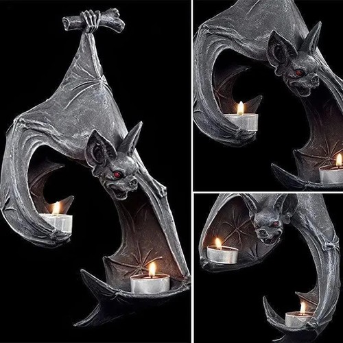 New bat wall tealight - bat, holder